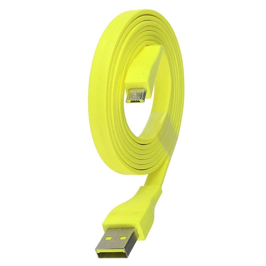 Micro USB Charging & Data Cable for Logitech UE Boom, Megaboom & Roll Bluetooth Speakers – 1.2m Yellow