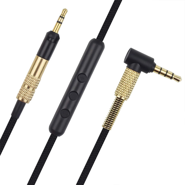 ZS0010 Kabelfernbedienung Version 3.5mm auf 2.5mm Kopfhörerkabel für Sennheiser HD518 HD558 HD598 HD579 559, Kabelfernbedienung Version
