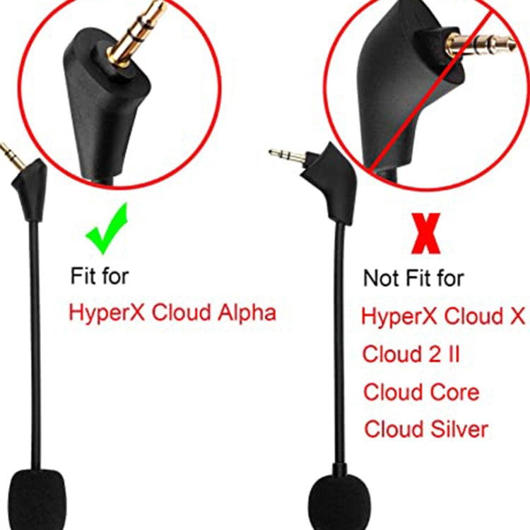 ZS0201 Ersatzmikrofon für HyperX Cloud Alpha S Gaming-Headset