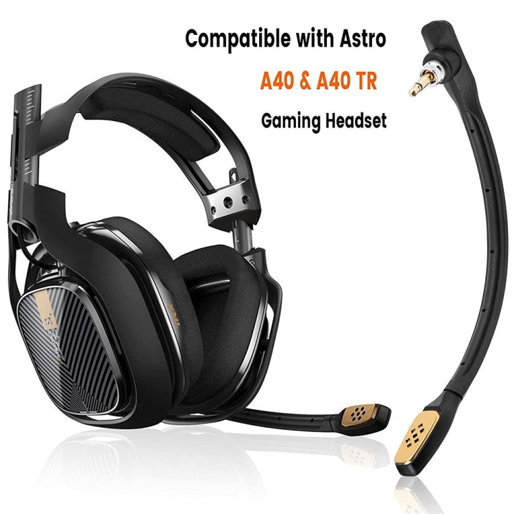 Replacement Microphone for Logitech ASTRO A40 - Noise Cancelling Boom Mic