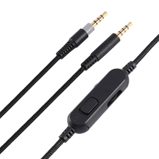 3.5mm Replacement Audio Cable for HyperX Cloud MIX & Cloud Alpha – Inline Volume & Mute Control