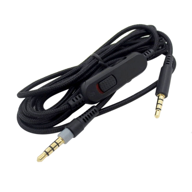 3.5mm Replacement Audio Cable for HyperX Cloud MIX & Cloud Alpha – Inline Volume & Mute Control