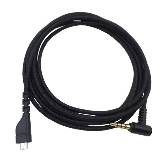 USB Braided Headphone Audio Cable for SteelSeries Arctis 3, 5, 7 & Pro — 2m Replacement Cable