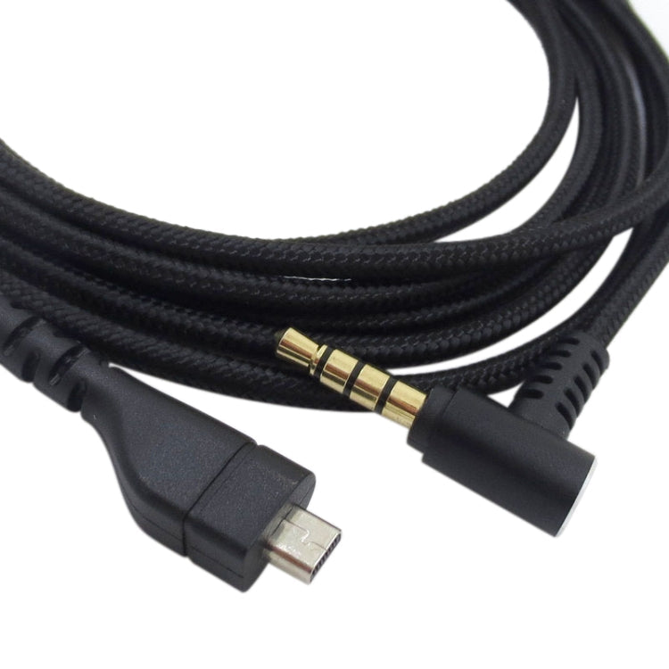 ZS0169 Cable de audio trenzado USB para auriculares SteelSeries Arctis 3 / 5 / 7 / Pro, ZS0169