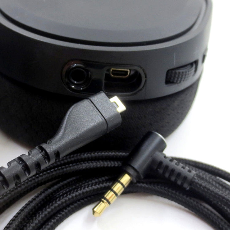 ZS0169 Cable de audio trenzado USB para auriculares SteelSeries Arctis 3 / 5 / 7 / Pro, ZS0169