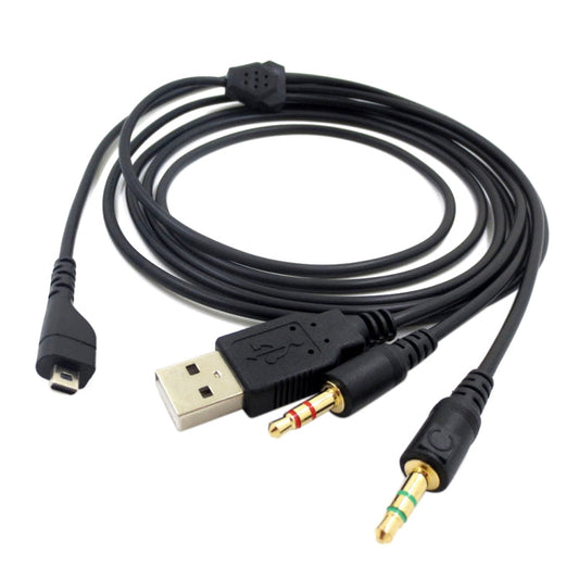 Replacement Audio Cable for SteelSeries Arctis 3/5/7/Pro Gaming Headsets - 2m 3.5mm Jack Lead
