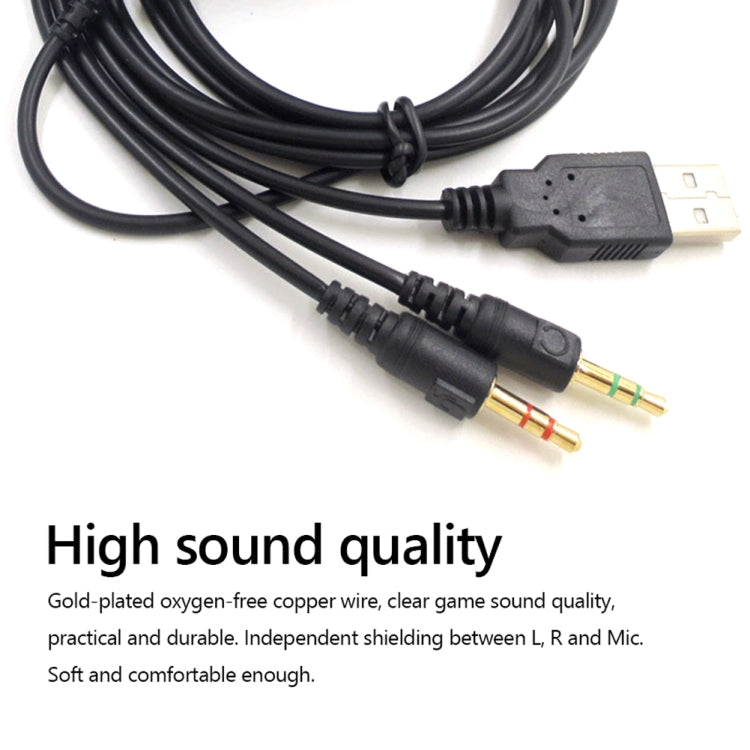 Replacement Audio Cable for SteelSeries Arctis 3/5/7/Pro Gaming Headsets - 2m 3.5mm Jack Lead
