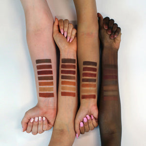 SIENNAS | Lidschatten-Palette mit 21 Farben & Pinsel