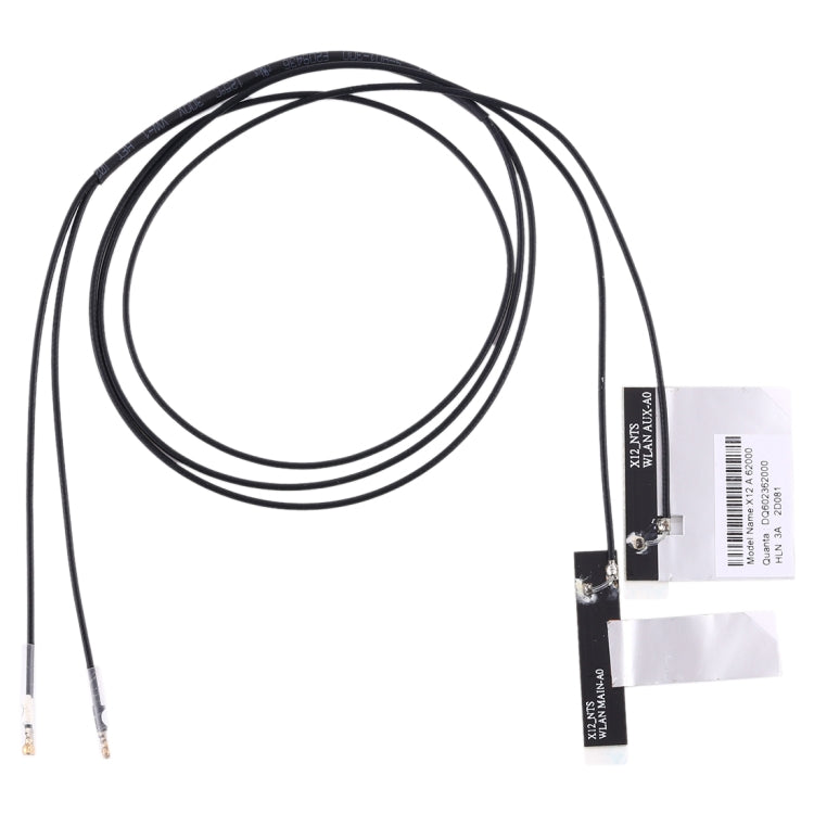 1 par de antenas WiFi 4G de doble banda IPX4 9260ac, cable flexible PFC para M.2, longitud: 46 cm 63 cm