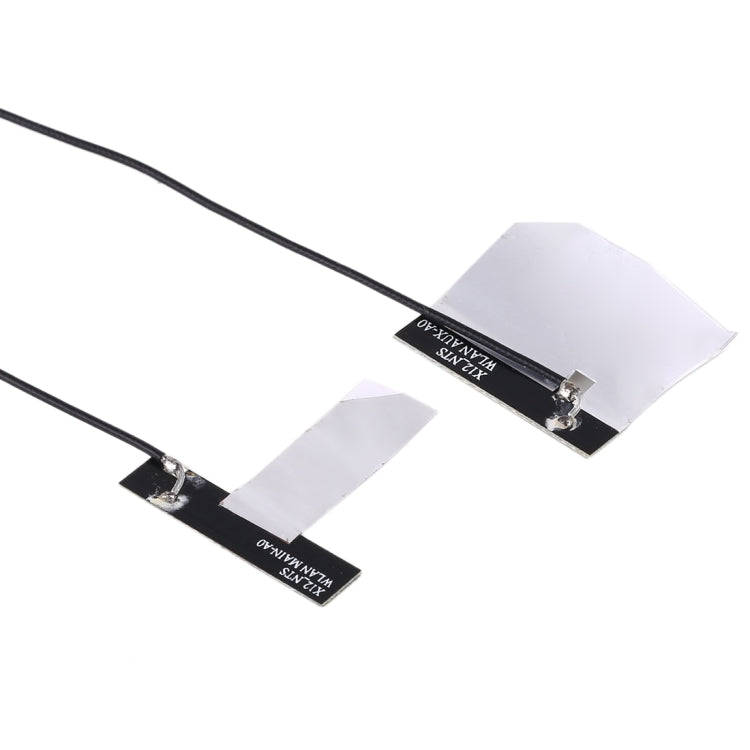 1 par de antenas WiFi 4G de doble banda IPX4 9260ac, cable flexible PFC para M.2, longitud: 46 cm 63 cm