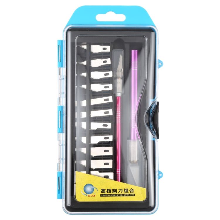 WLXY-9312 Cortador de Grabado con Mango Metálico Antideslizante 14 en 1, WLXY-9312
