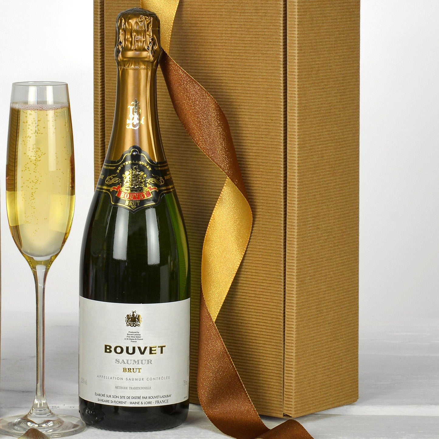 Sustainable Sparkling Wine & Chocolates Gift Box | Eco-Friendly Luxury