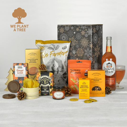 Nachhaltiger Festtags-Geschenkkorb | Umweltfreundliche Weihnachtsgeschenkbox