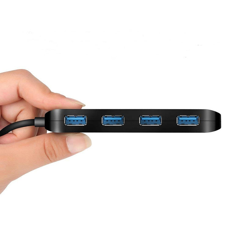 4-Port USB 3.0 Hub with Individual On/Off Switches & LED Indicators | Plug & Play