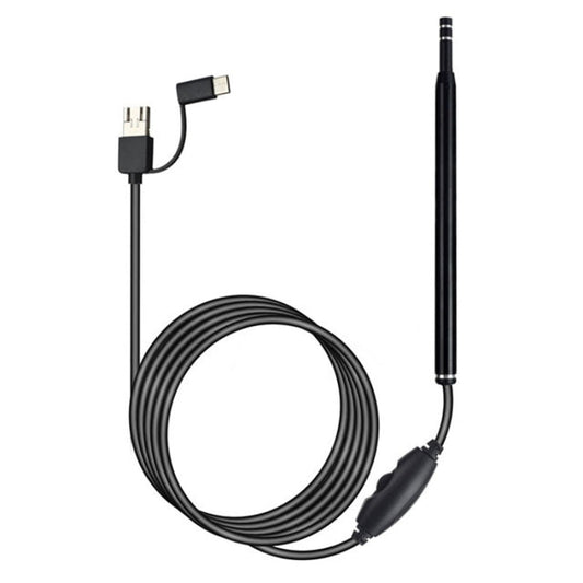 Otoscopio y cámara endoscópica digital HD USB 3 en 1