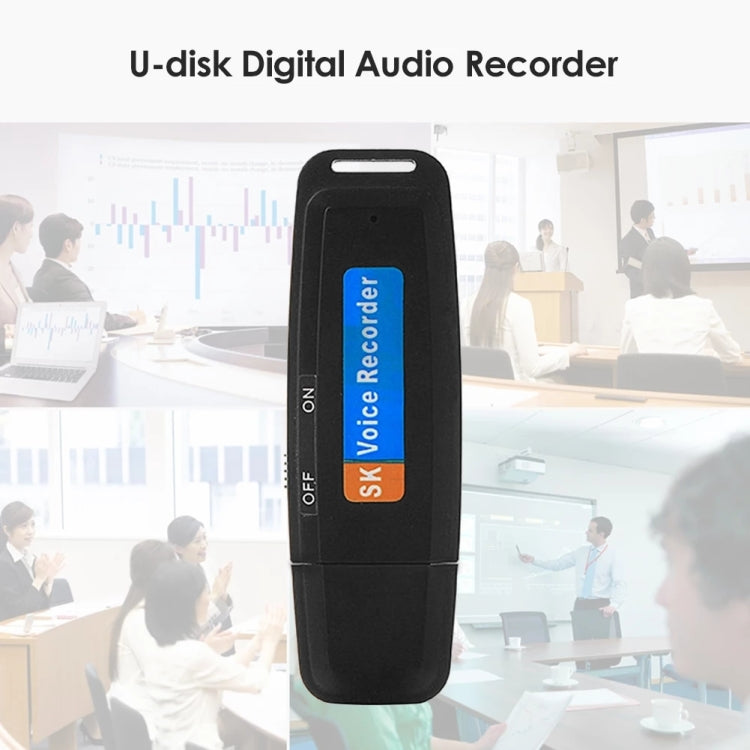 USB Digital Voice Recorder Pen – 70Hr Recording, WAV Format, 32GB Support