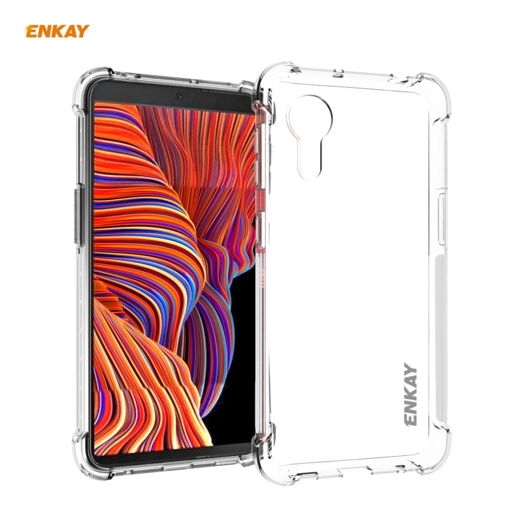 Hat-Prince ENKAY Clear TPU Shockproof Phone Case – Huawei P50 Pro