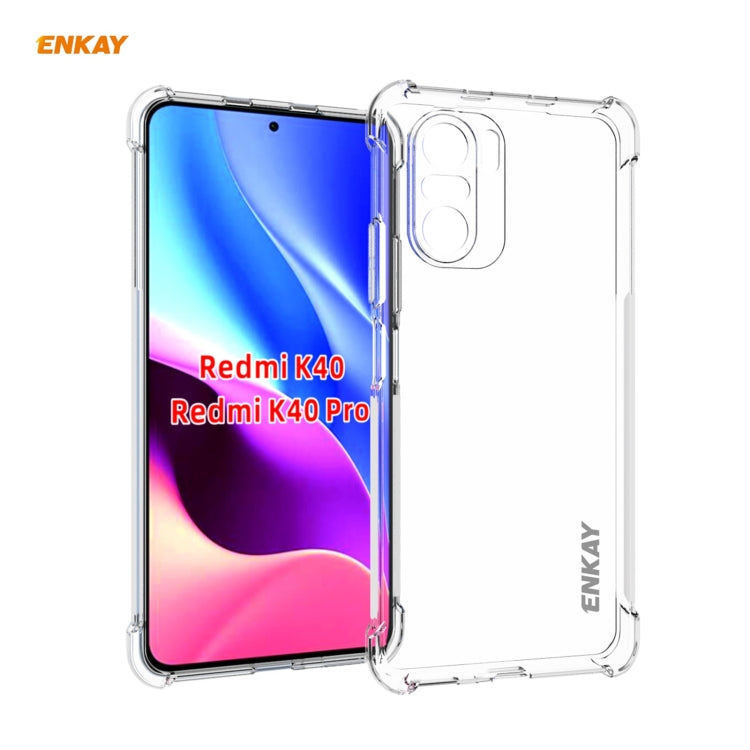 Hat-Prince ENKAY Clear TPU Shockproof Phone Case – Huawei P50 Pro
