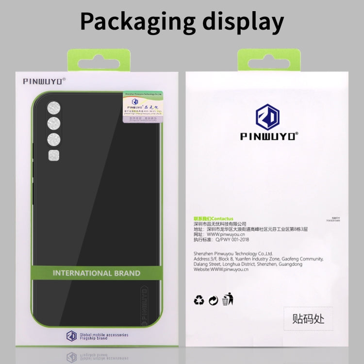 PINWUYO Sense Series Liquid Silicone Phone Case – Huawei P30 / P40 / Mate 30 / Mate 40