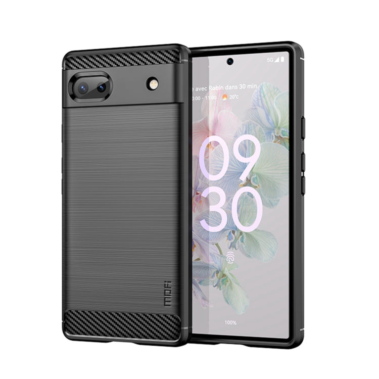 Funda de TPU suave de fibra de carbono cepillada MOFI Gentleness, para LG K22 / K22 Plus, para LG K42, para LG K52 / K62 / K62+ / Q52 / Q62, para LG K92, para Google Pixel 6A, para Motorola Moto G51 5G
