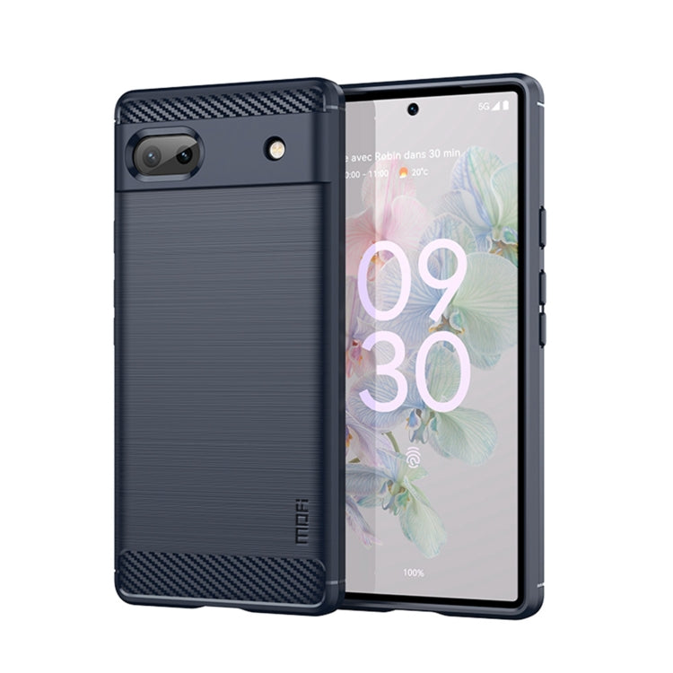 Funda de TPU suave de fibra de carbono cepillada MOFI Gentleness, para LG K22 / K22 Plus, para LG K42, para LG K52 / K62 / K62+ / Q52 / Q62, para LG K92, para Google Pixel 6A, para Motorola Moto G51 5G