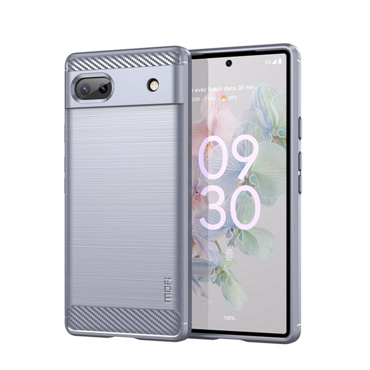 Funda de TPU suave de fibra de carbono cepillada MOFI Gentleness, para LG K22 / K22 Plus, para LG K42, para LG K52 / K62 / K62+ / Q52 / Q62, para LG K92, para Google Pixel 6A, para Motorola Moto G51 5G