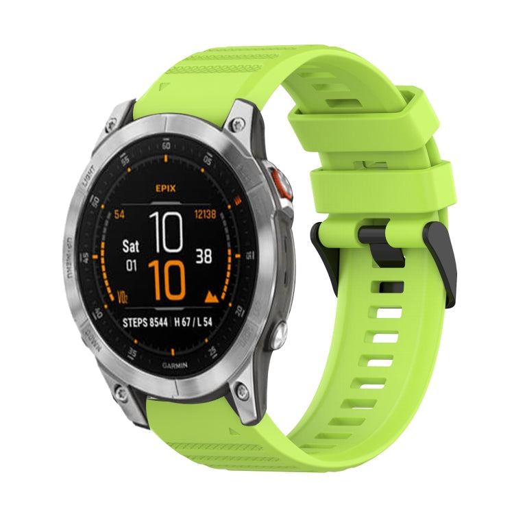 22 mm horizontales strukturiertes Silikonarmband mit Entnahmewerkzeug, für Garmin Epix Gen 2, für Garmin Approach S62, für Garmin Fenix 6 GPS
