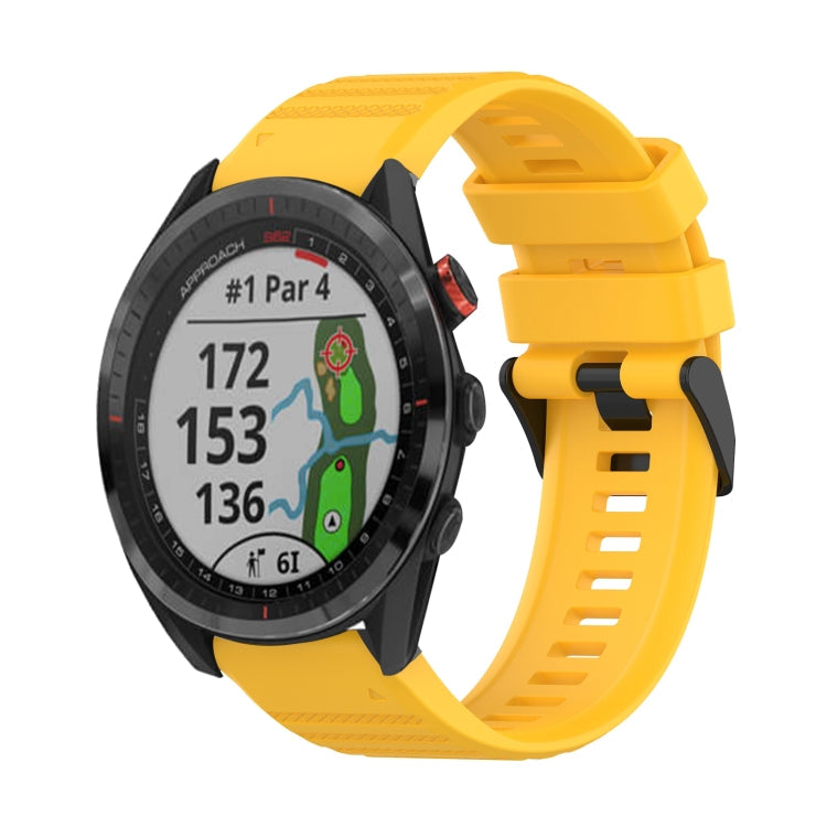 22 mm horizontales strukturiertes Silikonarmband mit Entnahmewerkzeug, für Garmin Epix Gen 2, für Garmin Approach S62, für Garmin Fenix 6 GPS