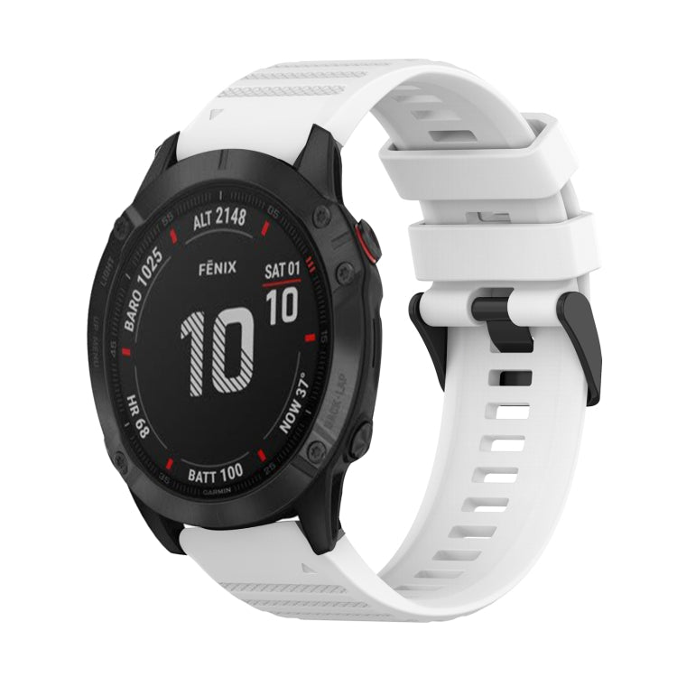 Correa de reloj de silicona de textura horizontal de 22 mm con herramienta de extracción, para Garmin Fenix 6 Pro GPS, para Garmin Fenix 6 Sapphire GPS, para Garmin Fenix 5