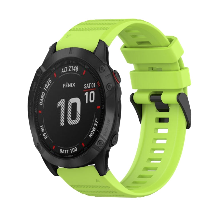 Correa de reloj de silicona de textura horizontal de 22 mm con herramienta de extracción, para Garmin Fenix 6 Pro GPS, para Garmin Fenix 6 Sapphire GPS, para Garmin Fenix 5