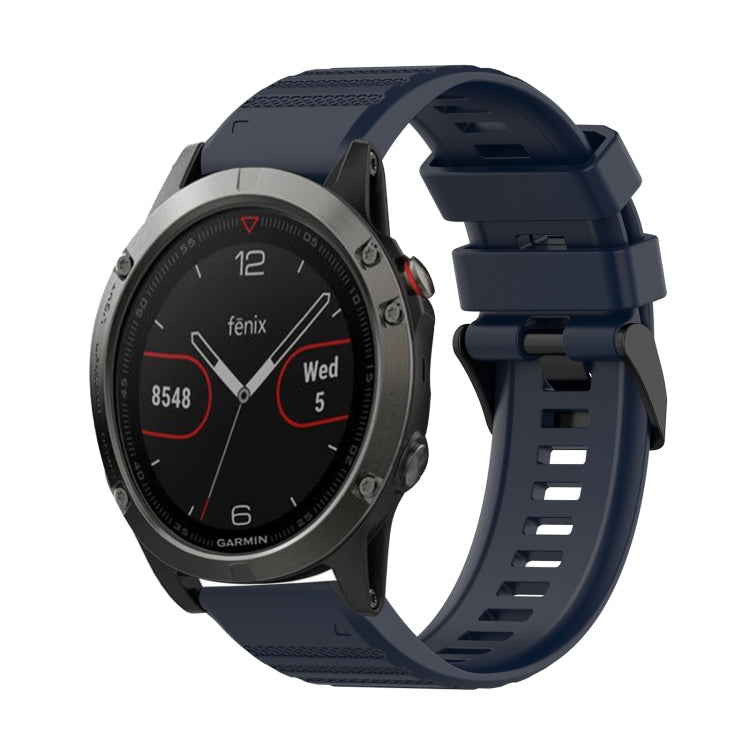 Correa de reloj de silicona de textura horizontal de 22 mm con herramienta de extracción, para Garmin Fenix 6 Pro GPS, para Garmin Fenix 6 Sapphire GPS, para Garmin Fenix 5
