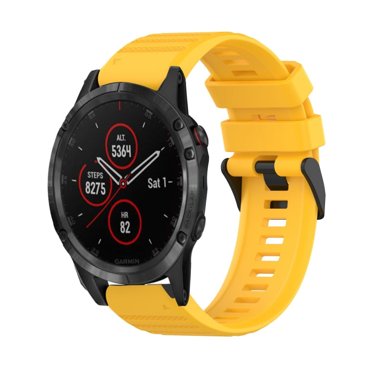 Correa de reloj de silicona de textura horizontal de 22 mm con herramienta de extracción, para Garmin Fenix 5 Plus, para Garmin Quatix 5, para Garmin Quatix 5 Sapphire