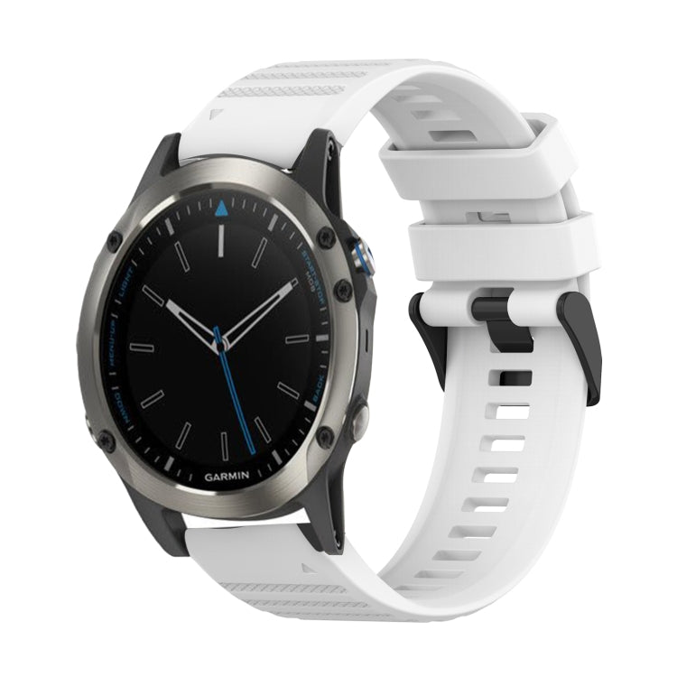 Correa de reloj de silicona de textura horizontal de 22 mm con herramienta de extracción, para Garmin Fenix 5 Plus, para Garmin Quatix 5, para Garmin Quatix 5 Sapphire