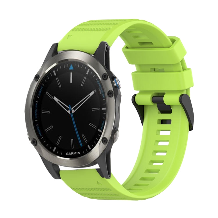 Correa de reloj de silicona de textura horizontal de 22 mm con herramienta de extracción, para Garmin Fenix 5 Plus, para Garmin Quatix 5, para Garmin Quatix 5 Sapphire