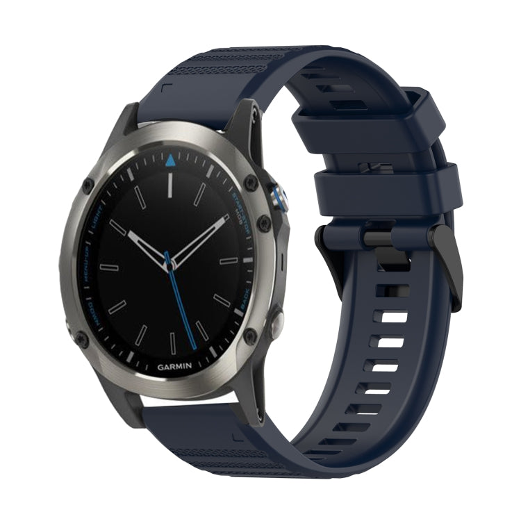 Correa de reloj de silicona de textura horizontal de 22 mm con herramienta de extracción, para Garmin Fenix 5 Plus, para Garmin Quatix 5, para Garmin Quatix 5 Sapphire
