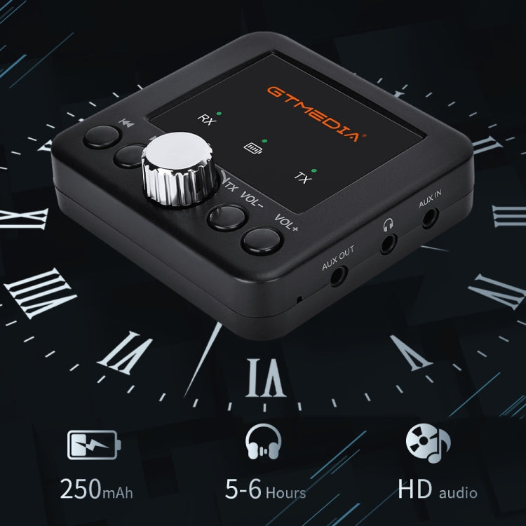 GTMEDIA RT05 Bluetooth 5.0 Audio Receiver & Transmitter 2-in-1 Adapter