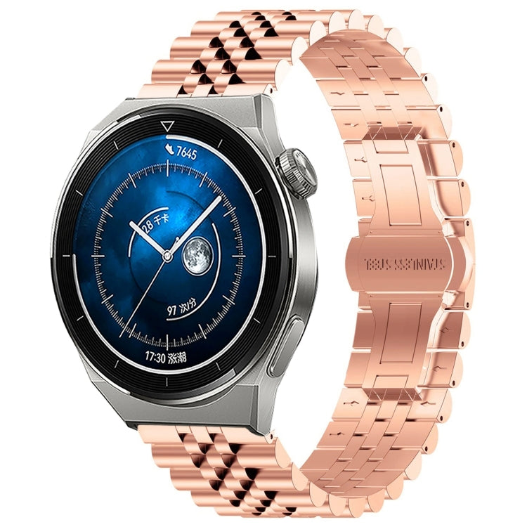 Stainless Steel Watch Strap for Huawei Watch GT3 Pro 46mm, GT Runner & GT3 46mm | Includes Strap Removal Tool