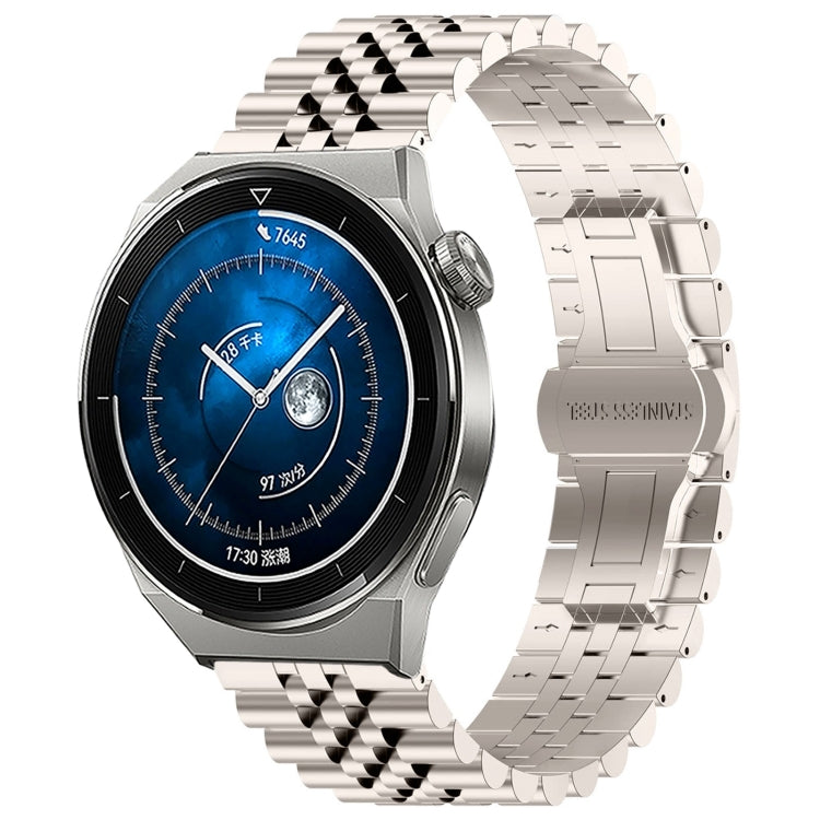 Stainless Steel Watch Strap for Huawei Watch GT3 Pro 46mm, GT Runner & GT3 46mm | Includes Strap Removal Tool