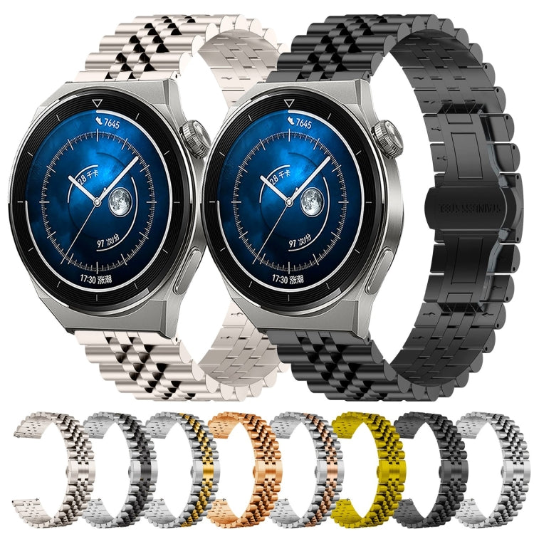 Stainless Steel Watch Strap for Huawei Watch GT3 Pro 46mm, GT Runner & GT3 46mm | Includes Strap Removal Tool