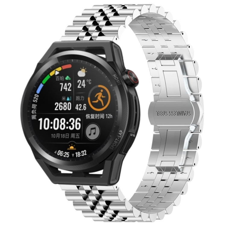 Stainless Steel Watch Strap for Huawei Watch GT3 Pro 46mm, GT Runner & GT3 46mm | Includes Strap Removal Tool