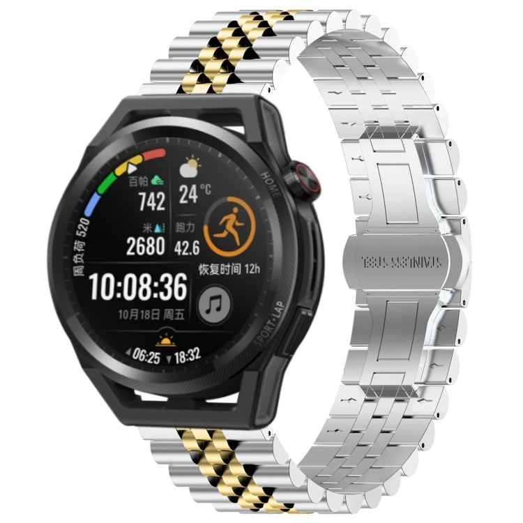 Stainless Steel Watch Strap for Huawei Watch GT3 Pro 46mm, GT Runner & GT3 46mm | Includes Strap Removal Tool
