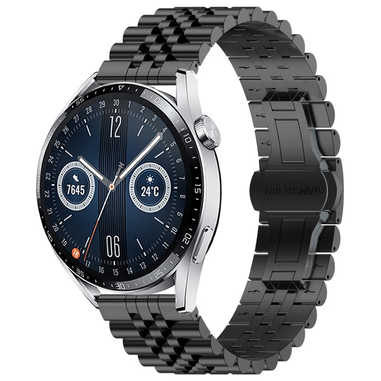 Stainless Steel Watch Strap for Huawei Watch GT3 Pro 46mm, GT Runner & GT3 46mm | Includes Strap Removal Tool