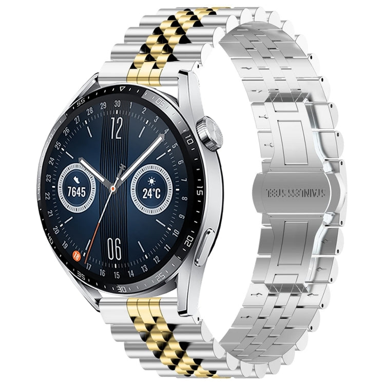 Stainless Steel Watch Strap for Huawei Watch GT3 Pro 46mm, GT Runner & GT3 46mm | Includes Strap Removal Tool