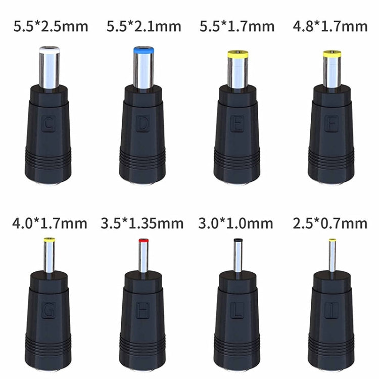 USB to 9V/12V Step-Up Voltage Converter Cable | LED Display & 8 DC Connectors