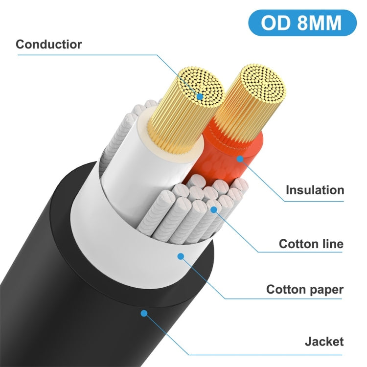 Speakon Male to 6.35mm Female Adapter Cable – 50cm | Snap Lock | Hi-Fi Audio