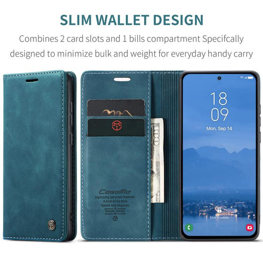 Funda de cuero tipo cartera CaseMe 013 – Samsung Galaxy S25 / S25+ / S25 Ultra 5G y A07 / A06