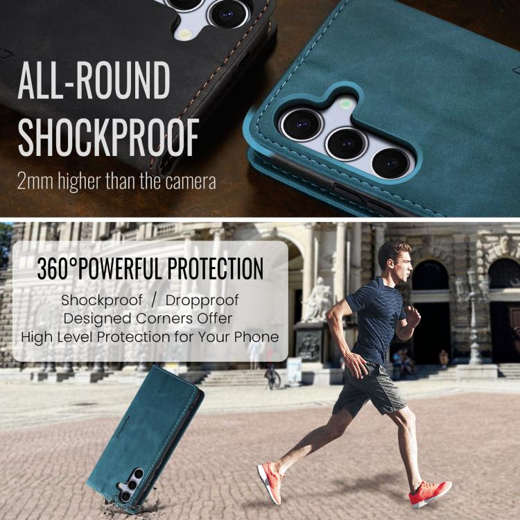 CaseMe 013 Flip Leather Wallet Case – Samsung Galaxy S25 / S25+ / S25 Ultra 5G & A07 / A06