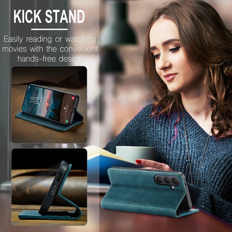 CaseMe 013 Multifunctional Flip Leather Wallet Case – Samsung Galaxy S26+ / S26 Ultra / S26 / S25 FE 5G
