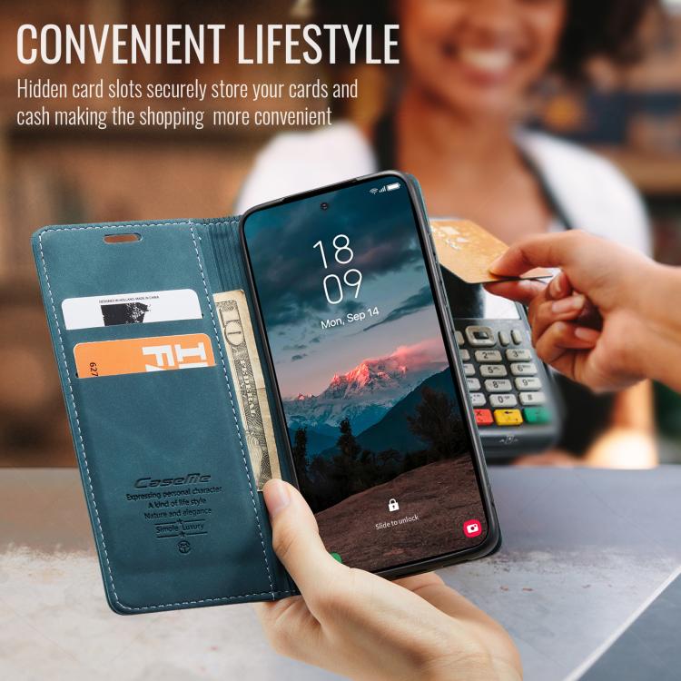 CaseMe 013 Multifunctional Flip Leather Wallet Case – Samsung Galaxy S26+ / S26 Ultra / S26 / S25 FE 5G
