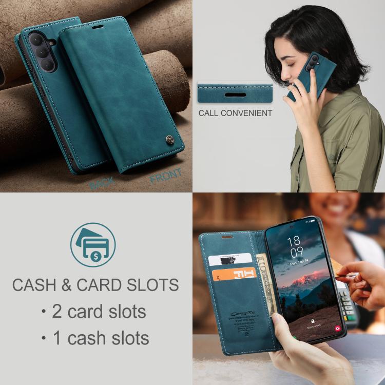 CaseMe 013 Multifunctional Flip Leather Wallet Case – Samsung Galaxy S26+ / S26 Ultra / S26 / S25 FE 5G